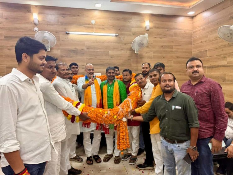 अवधेश पाण्डेय ‘बादल’ बने क्षेत्रीय उपाध्यक्ष, काशीराम को क्षेत्रीय मंत्री की जिम्मेदारी; बोले- नेतृत्व की अपेक्षाओं पर खरा उतरेंगे