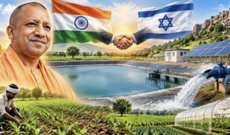 योगी सरकार का ‘जितना पानी, उतनी खेती’ मॉडल, खेतों तक पहुंचेगी इजराइली तकनीक; हर बूंद और फसल का होगा हिसाब