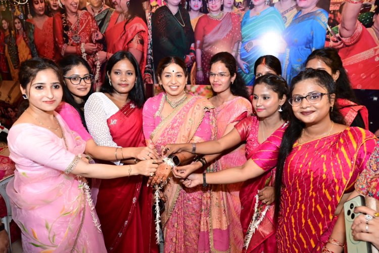 हरितालिका तीज महोत्सव में दिखा महिलाओं का उत्साह, अभिलाषा गुप्ता नन्दी बोलीं- आस्था, परंपरा और सामाजिक एकता का प्रतीक है पर्व