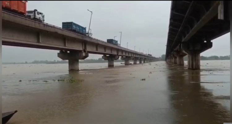कानपुर में फिर घटा गंगा का जलस्तर, खतरे के निशान से 70 सेंटीमीटर नीचे; डाउनस्ट्रीम में भी गिरावट