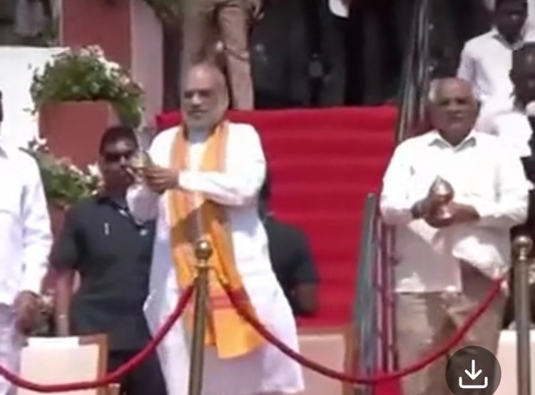 अमित शाह बोले—‘मोदीजी का जीवन देश के लिए प्रेरणा’, जन्मदिन पर वडनगर में दो दिवसीय कार्यक्रम