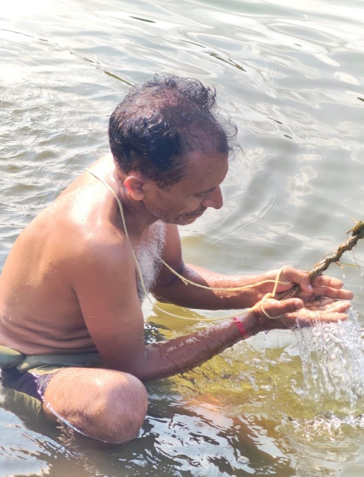 पितृपक्ष विशेष: अमरकंटक के आरंडी संगम पर श्राद्ध, तर्पण और पिंडदान की विशेष धार्मिक परंपरा
