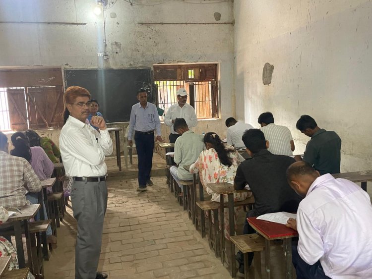 औरैया में D.El.Ed परीक्षा में 1523 अभ्यर्थी शामिल, 187 रहे अनुपस्थित