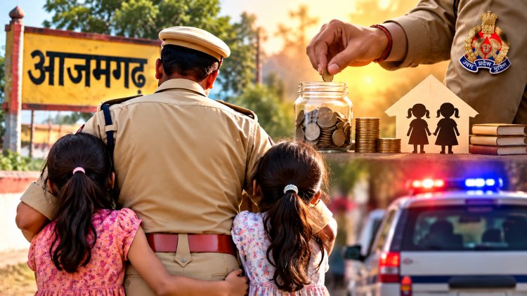 आजमगढ़ में पुलिस की संवेदनशील पहल, अनाथ हुईं दो बच्चियों के भविष्य के लिए पूरा पुलिस विभाग देगा वेतन से मदद