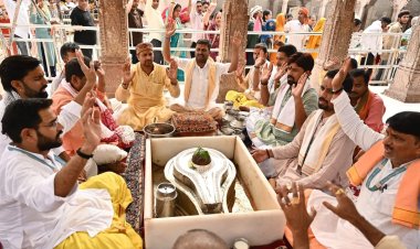 कैप्टन स्मित मच्छार के जल्द स्वस्थ होने की कामना, काशी विश्वनाथ धाम में 1 लाख महामृत्युंजय मंत्रों का जाप