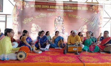 रामलला के दरबार में महाराष्ट्र की 52 मातृशक्तियों ने की राम स्तुति, यज्ञशाला में गूंजे भक्ति के स्वर