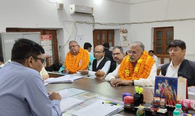 शिक्षक एमएलसी चुनाव के नामांकन में कड़ी सुरक्षा, चप्पे-चप्पे पर पुलिस की निगरानी