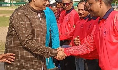नीलम करवरिया कप में शहर पश्चिमी और फूलपुर की जीत, सागर शर्मा का नाबाद अर्धशतक