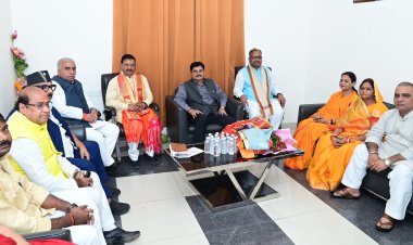 पूर्व जिला अध्यक्षों के अनुभव से मजबूत होगा संगठन, हारी सीटों पर बढ़ाएं सक्रियता : जगदीश ईश्वर भाई पटेल