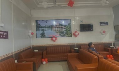 कानपुर सेंट्रल पर वातानुकूलित वेटिंग रूम शुरू, 30 रुपये प्रति घंटे देना होगा शुल्क