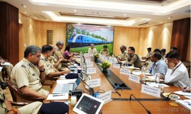 रेलवे सुरक्षा को मिलेगी मजबूती: खुफिया आधारित पुलिसिंग और आधुनिक तकनीक पर जोर