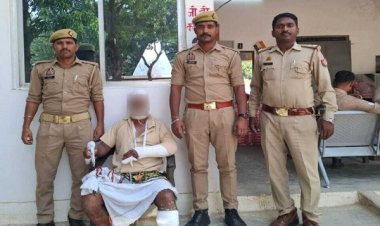 लखनऊ: जमीन विवाद में भतीजे की हत्या का आरोपित चाचा गिरफ्तार, कुल्हाड़ी से वार करने की बात कबूली