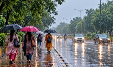 यूपी में बारिश ने बदला मौसम का मिजाज, दिन के तापमान में 9 डिग्री तक गिरावट; प्रयागराज में अक्टूबर का दूसरा सबसे ठंडा दिन