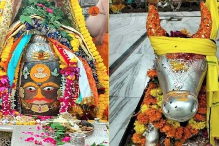 उज्जैन में भस्म आरती में राजा स्वरूप में सजे बाबा महाकाल, रजत मुकुट-चंद्र और मुंडमाल से हुआ दिव्य श्रृंगार