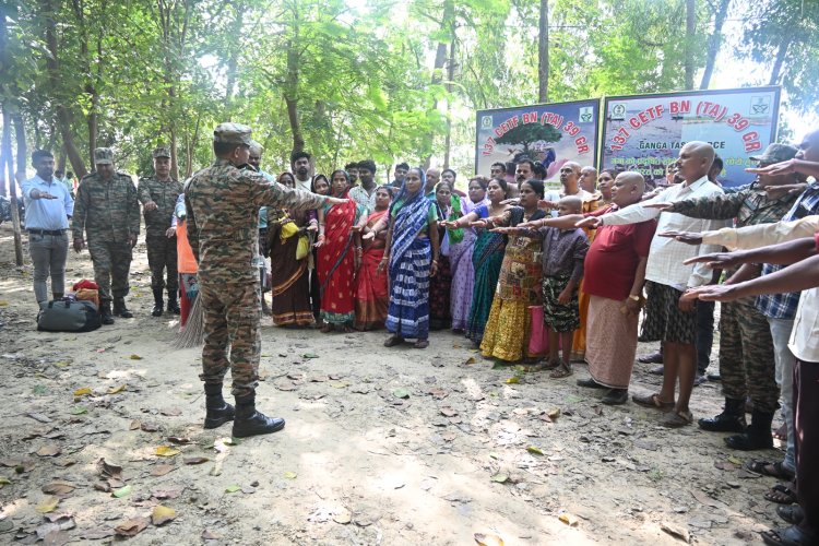 विश्व पर्यावास दिवस पर गंगा टास्क फोर्स का अभियान, प्रयागराज समेत 4 शहरों में 1200 लोगों ने दिया नदी संरक्षण का संदेश