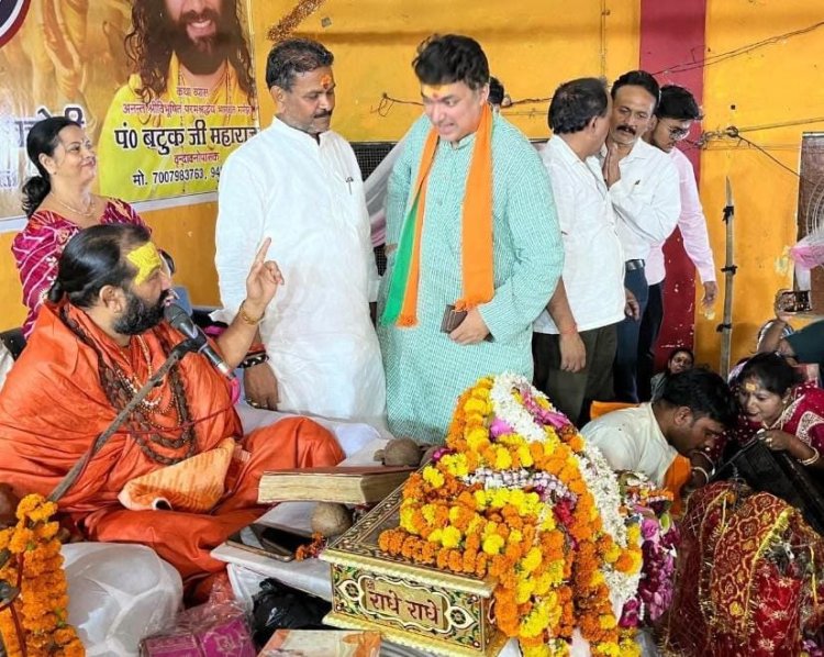 भागवत जीवन का सत्य समझाती है, मृत्यु अंत नहीं नए आरंभ का द्वार: बटुक महाराज