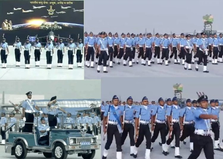 हिंडन में वायु सेना दिवस पर भव्य परेड, पहली बार ब्रह्मोस मिसाइल के साथ दिखी स्वदेशी ताकत