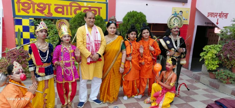 भगवान श्रीराम का जीवन सत्य, अनुशासन और आदर्श आचरण की प्रेरणा: बांके बिहारी पाण्डेय