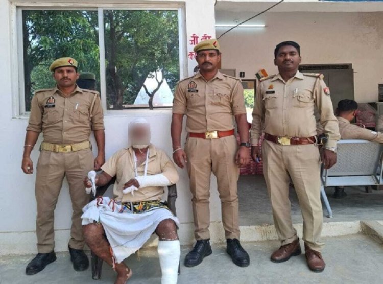 लखनऊ: जमीन विवाद में भतीजे की हत्या का आरोपित चाचा गिरफ्तार, कुल्हाड़ी से वार करने की बात कबूली