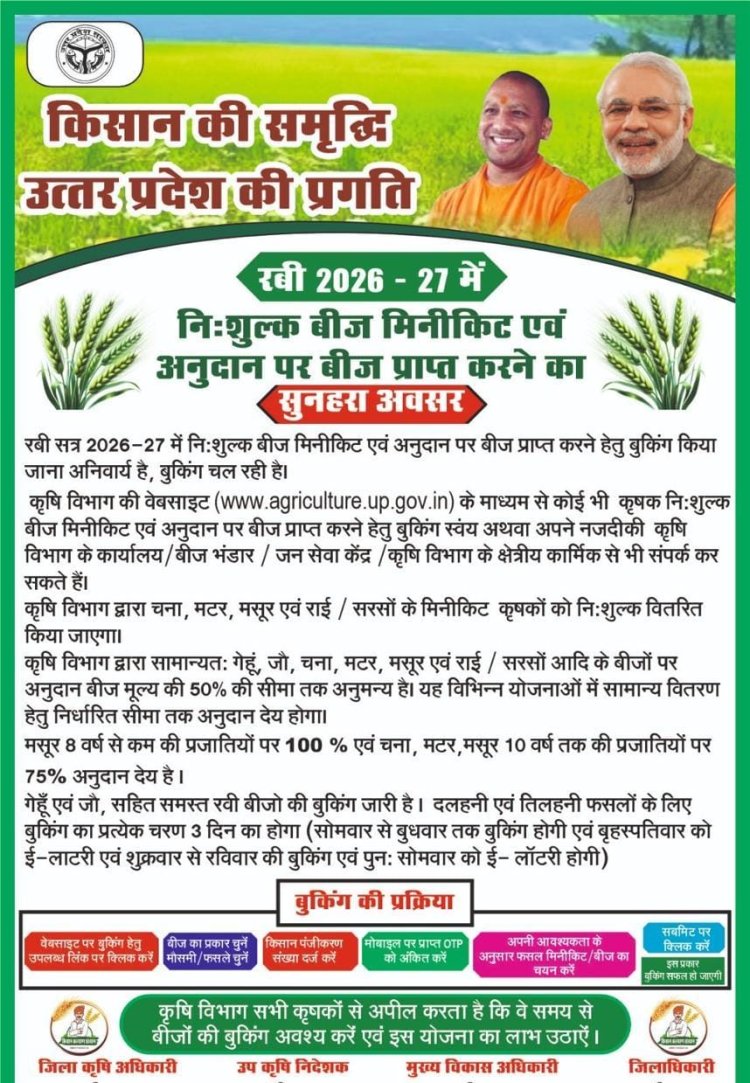 प्रयागराज में बारिश को लेकर किसानों के लिए कृषि विभाग की सलाह, तैयार खरीफ फसल की जल्द करें कटा